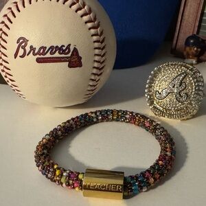 Sashka Teacher Roll-on Glass Beaded Bracelet